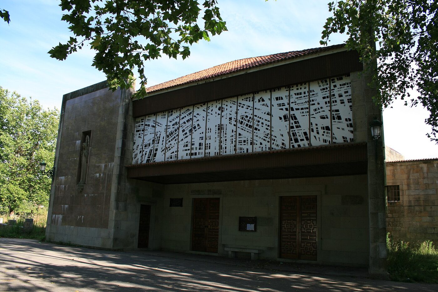 Igrexa de Santa María de Rubiáns en Vilagarcía de Arousa
