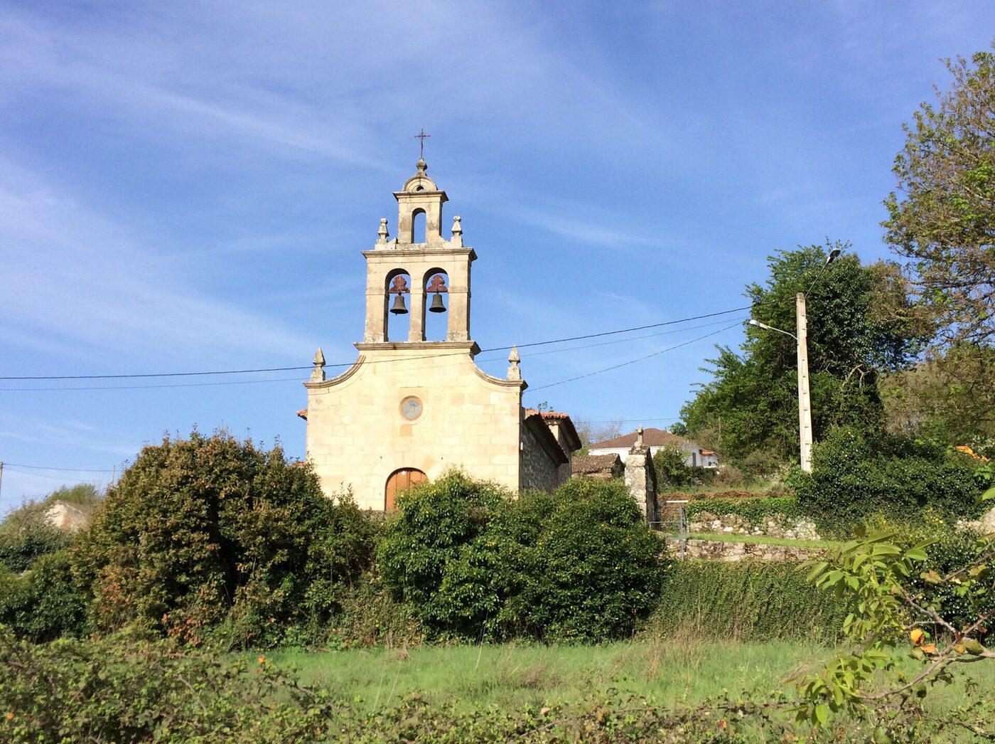 Igrexa de San Cibrao de Vilamelle en Pantón