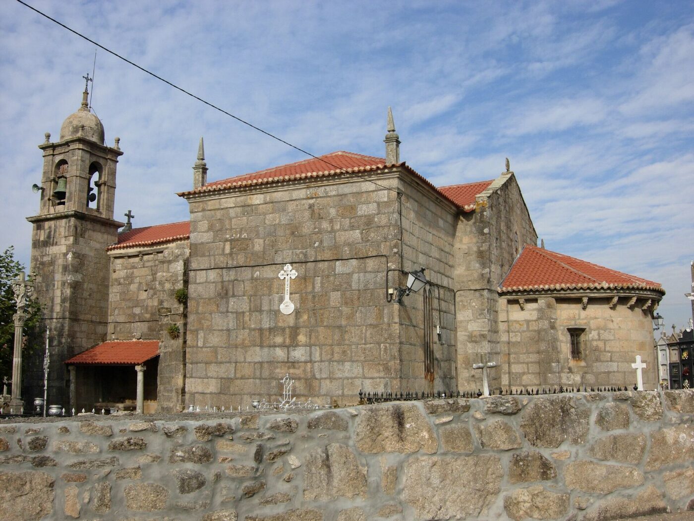 Igrexa de Santa María de Caleiro en Vilanova de Arousa