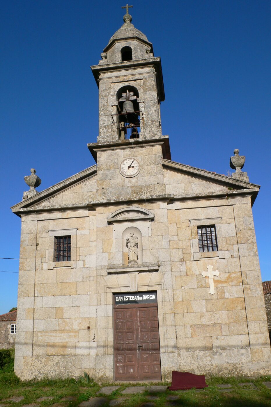 Igrexa de Santo Estevo de Barcia en Lalín