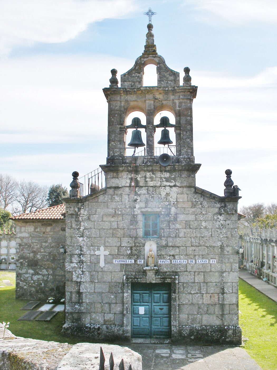 Igrexa de Santa Baia de Lañas en A Baña