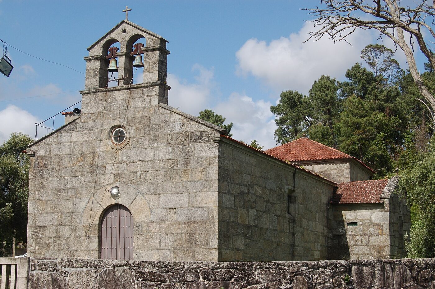Igrexa de Santa Cristina de Cobres en Vilaboa