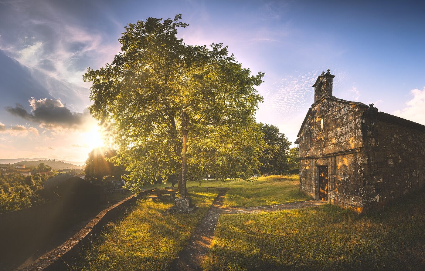 Capela de San Martiño de Rúa de Francos en Teo