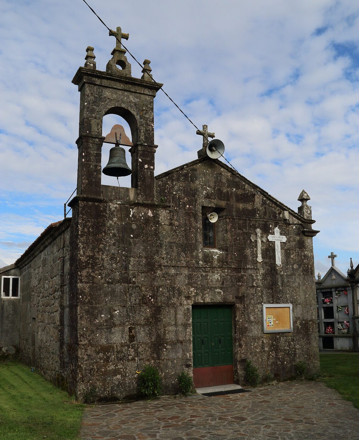 Igrexa de Santo Estevo de Landeira en Negreira
