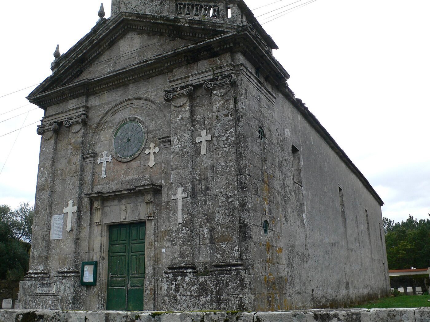 Igrexa de San Mamede de Moalde en Silleda