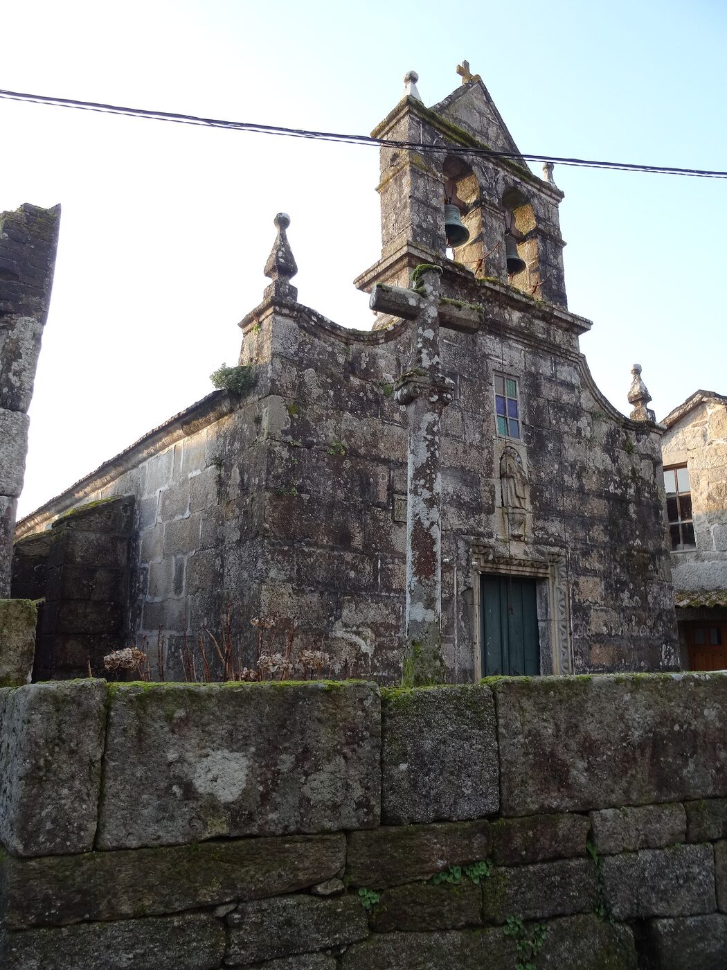 Igrexa de Santo Estevo de Nóvoa en Carballeda de Avia