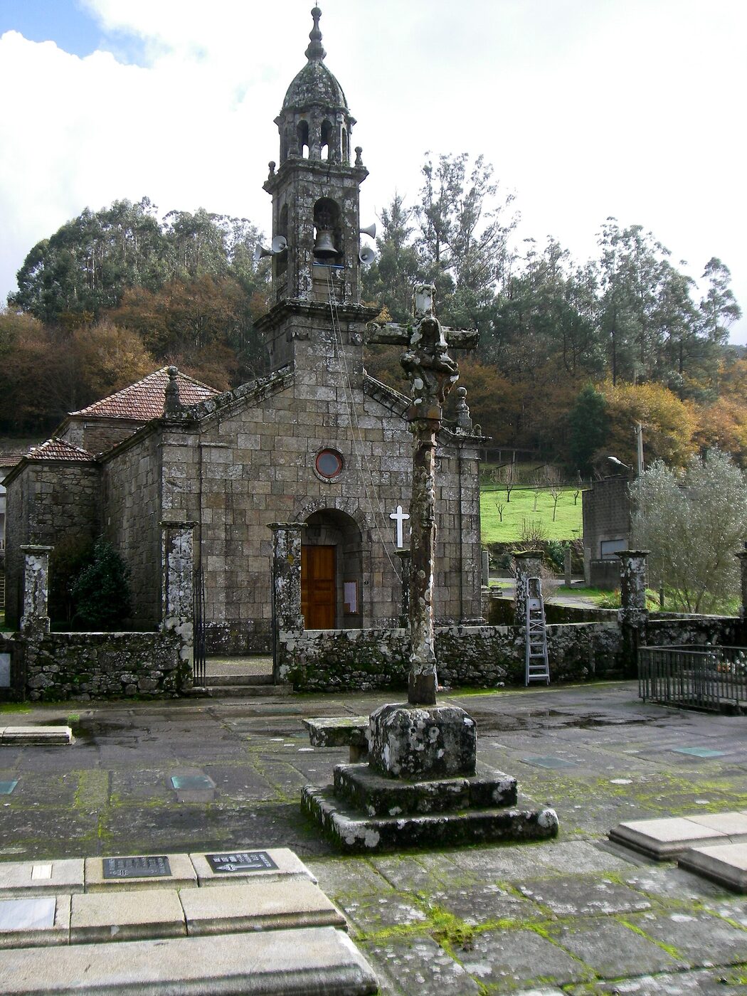 Igrexa de San Breixo de Arcos de Furcos en Cuntis