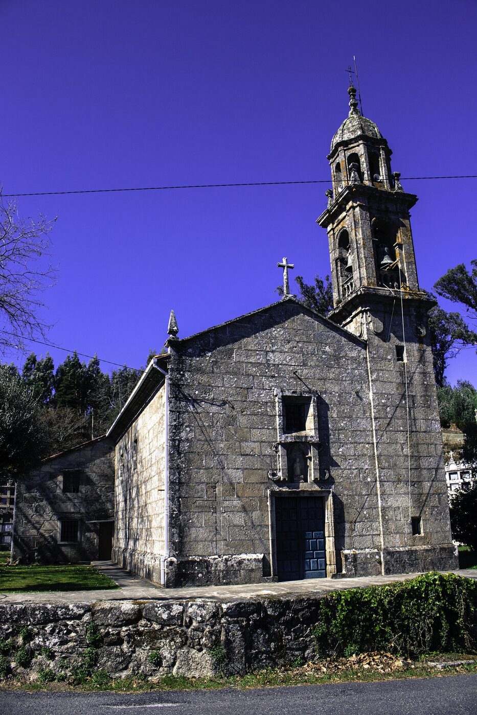 Igrexa de San Fiz de Estacas en Cuntis
