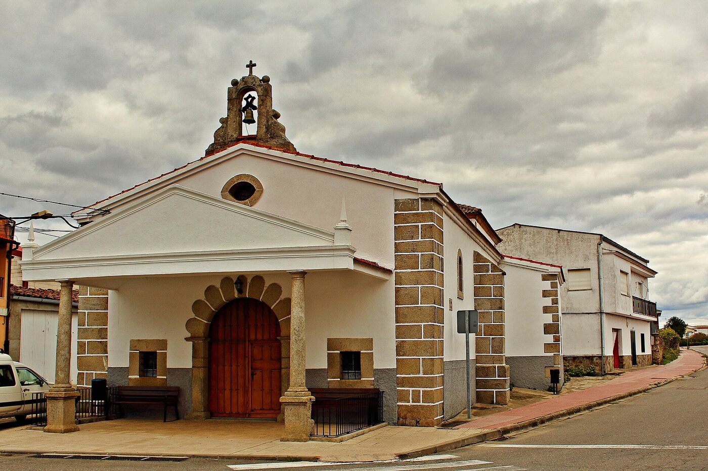 Ermita del Stmo. Cristo de los Remedios (El Humilladero) en Ahigal