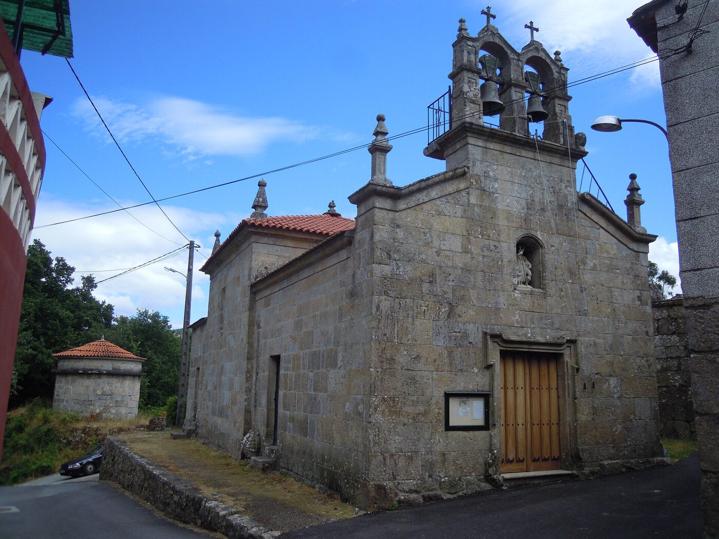 Igrexa de San Roque do Freixo en Crecente