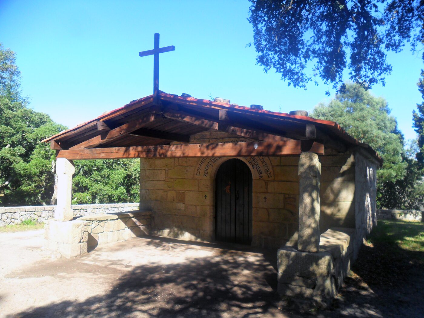 Capela de San Mamede en Lousame