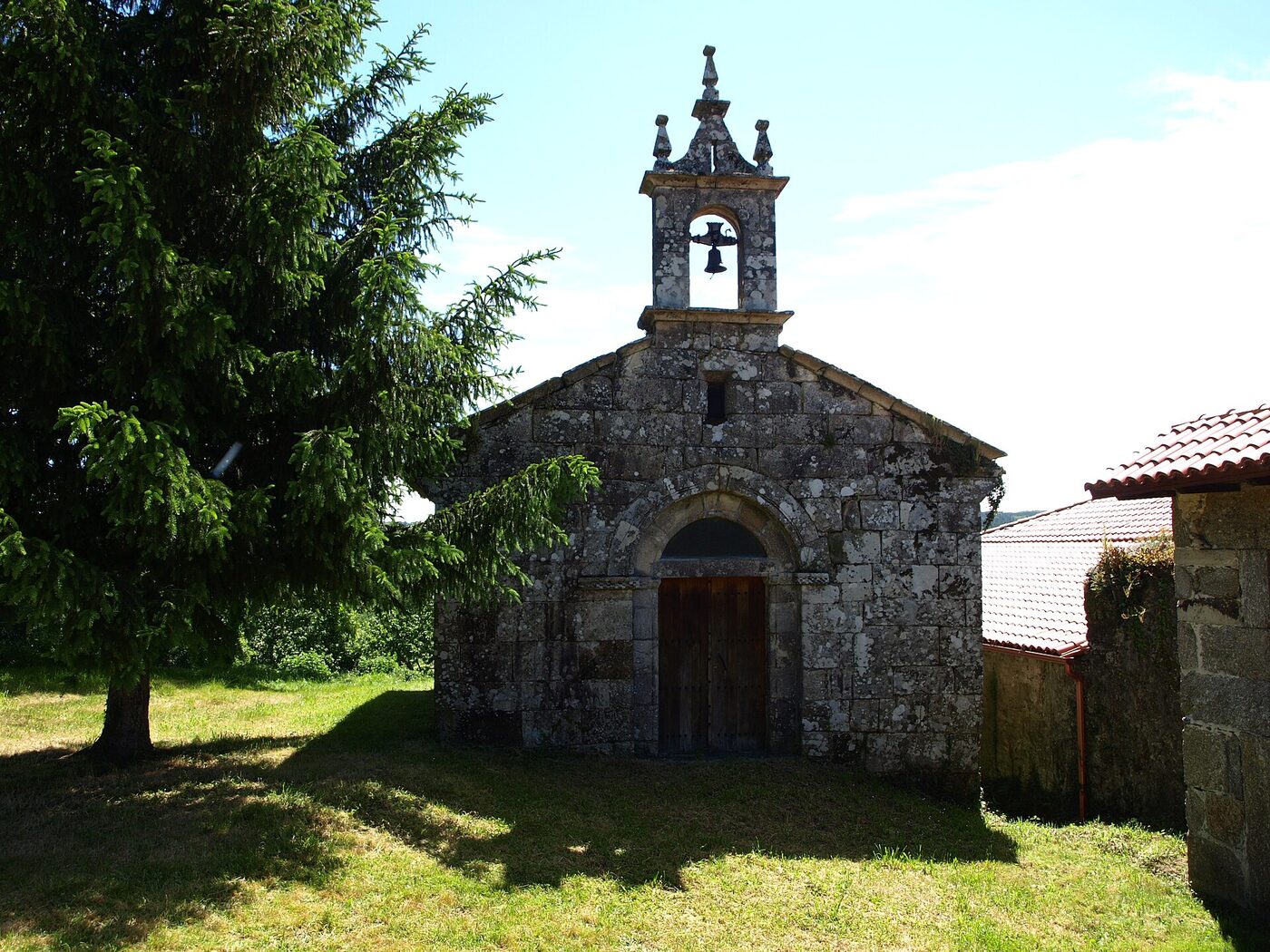 Igrexa de San Vicenzo de Ambreixo en Palas de Rei