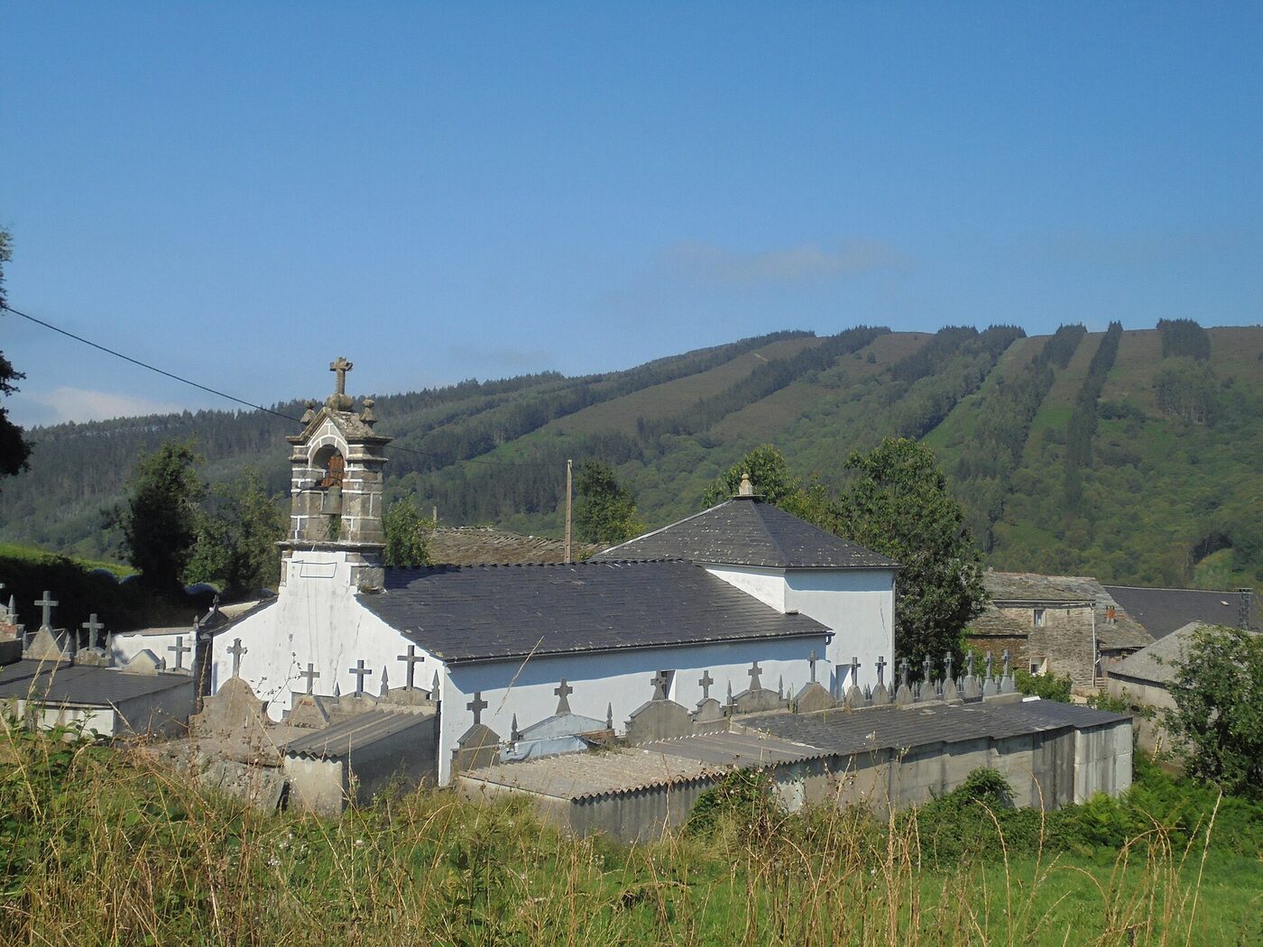Igrexa de Santa María Madalena de Retizós en Baleira