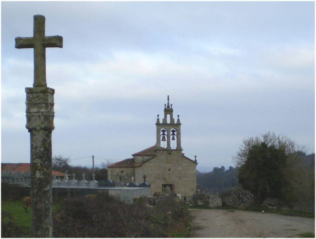 Igrexa de San Xiao de Facha en Antas de Ulla