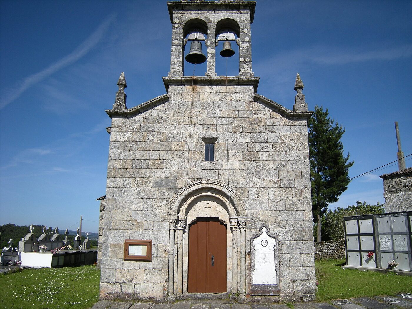 Igrexa de San Lourenzo de Peibás en Antas de Ulla