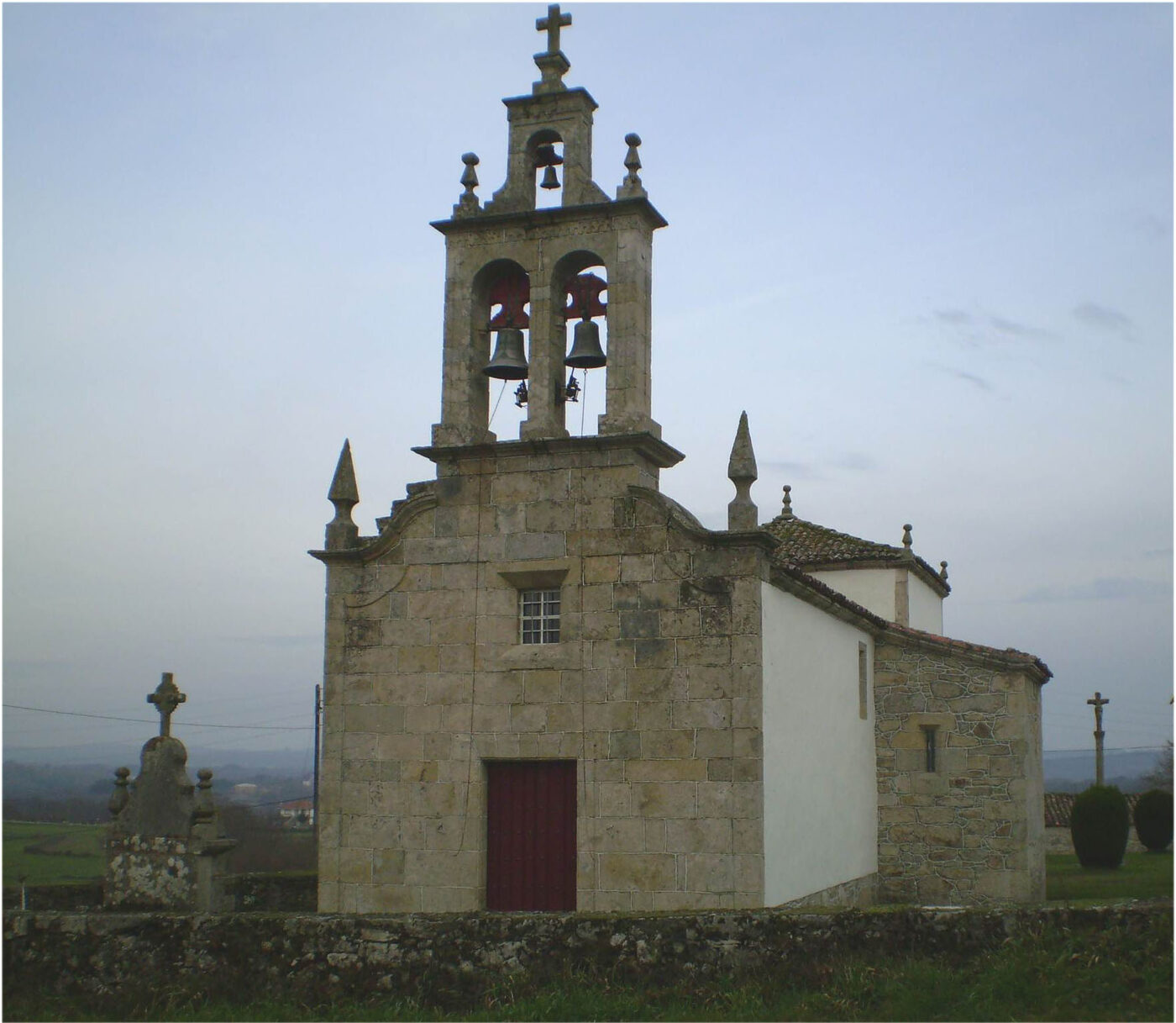 Igrexa de San Miguel de Senande en Antas de Ulla