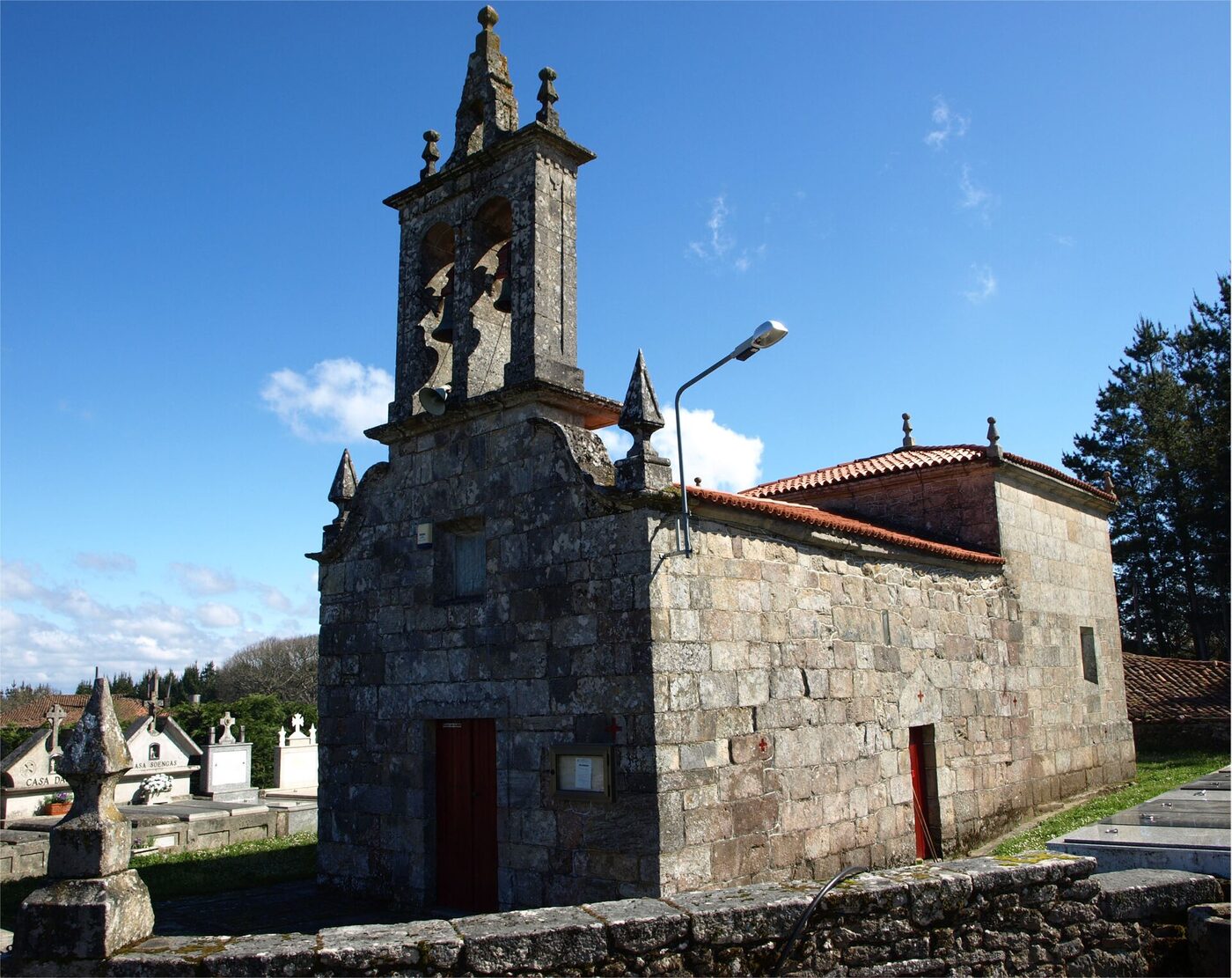 Igrexa de San Xurxo de Terra Chá en Antas de Ulla