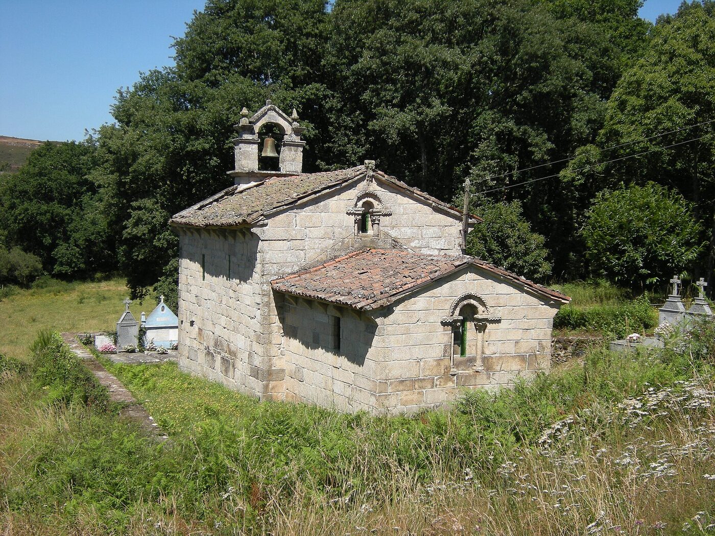Igrexa de San Salvador de Valboa en Monterroso