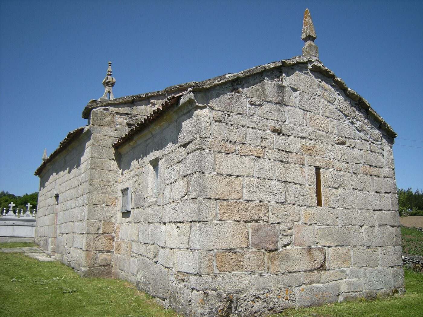 Igrexa de Santa María de Leborei en Monterroso