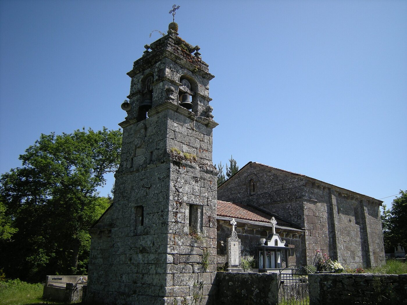 Igrexa de San Cristovo de Novelúa en Monterroso