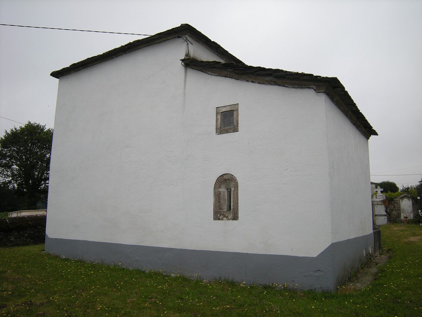 Igrexa de San Lourenzo de Vilamaior de Negral en Guntín