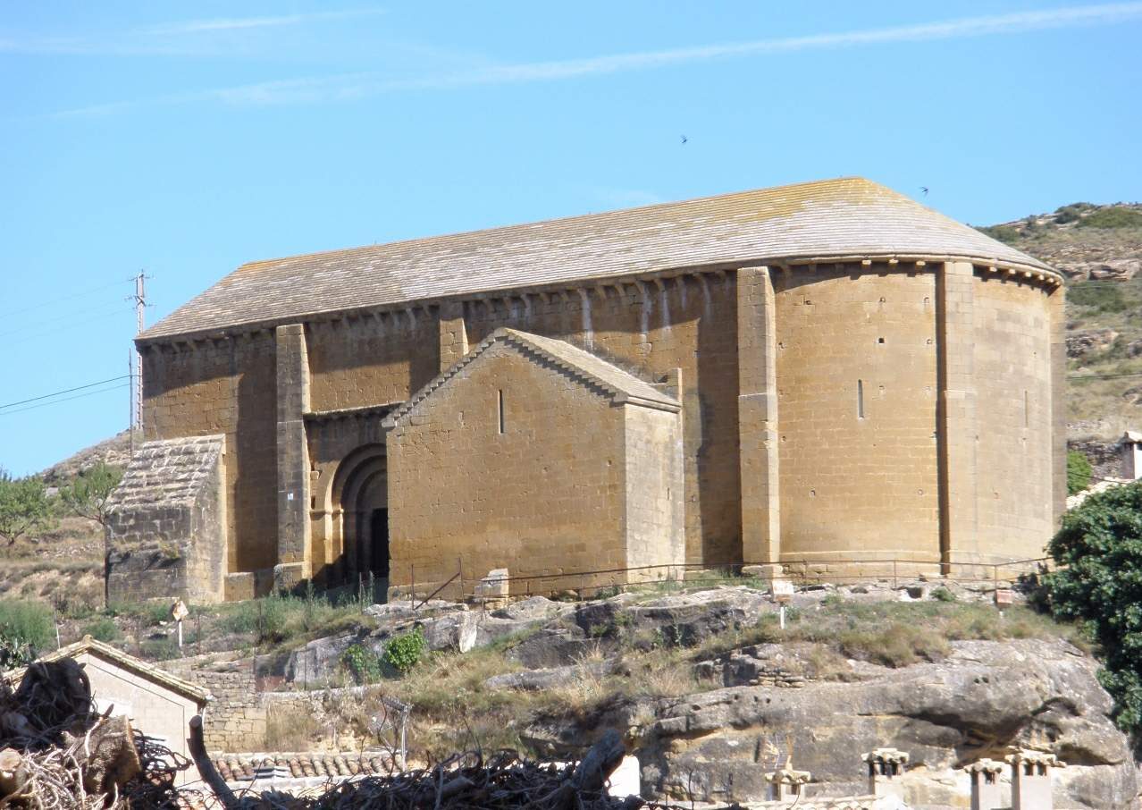 Iglesia de San Juan Evangelista en Uncastillo