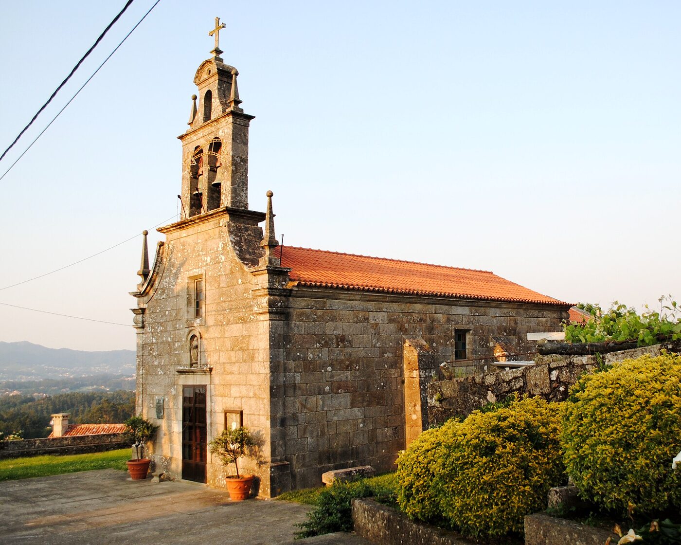 Igrexa de San Lourenzo de Belesar en Baiona