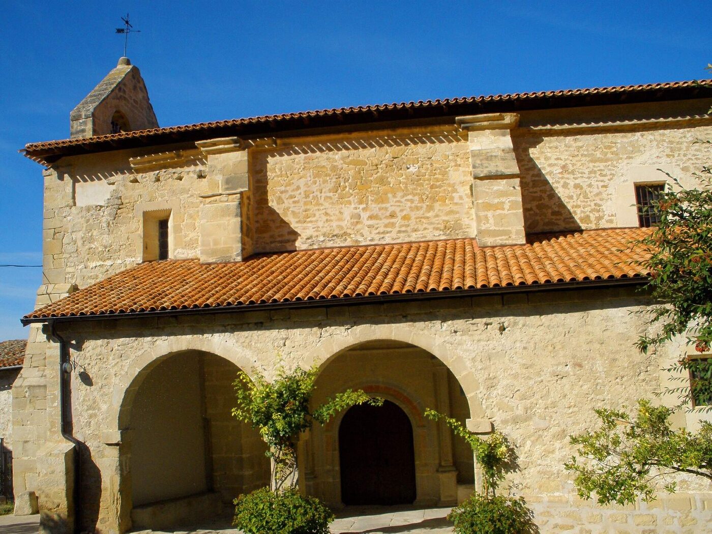 iglesia de San Esteban en Condado de Treviño
