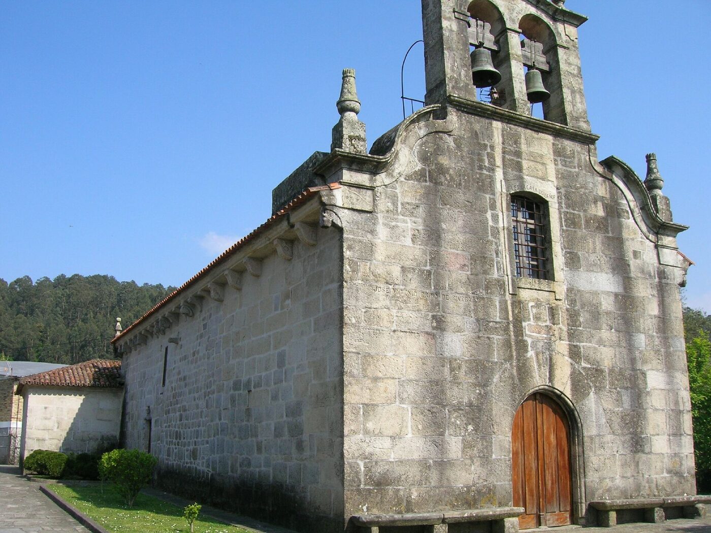 Igrexa de San Salvador de Tebra en Tomiño