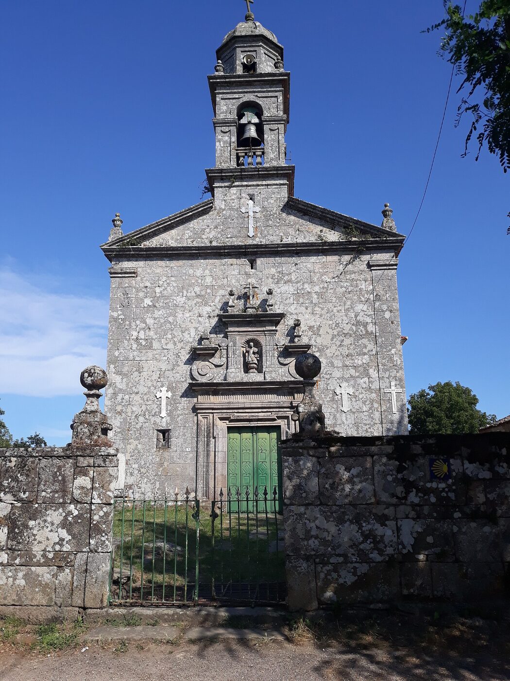 Igrexa de Santa Baia de Donsión en Lalín