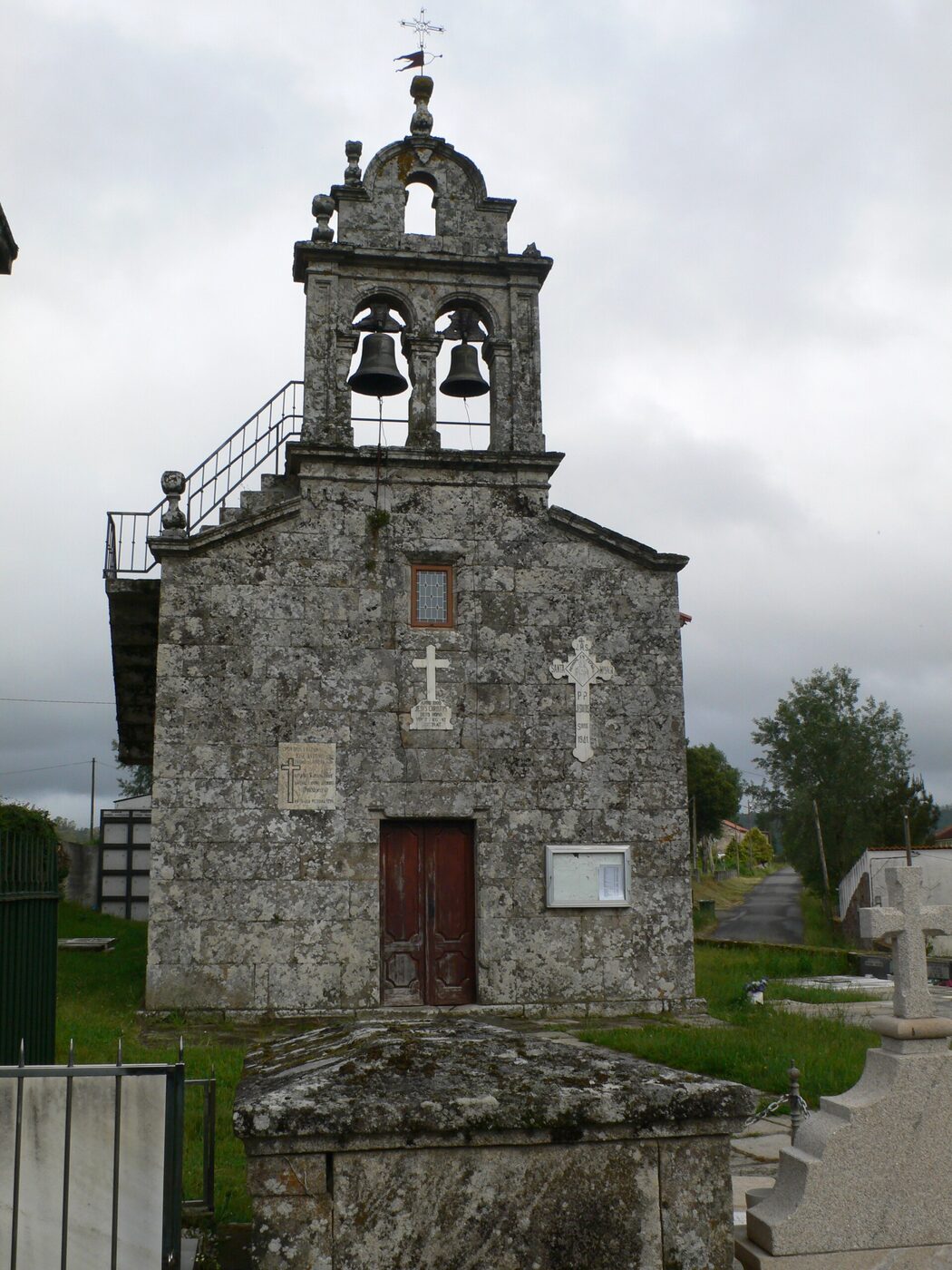 Igrexa de San Martiño de Rellas en Silleda