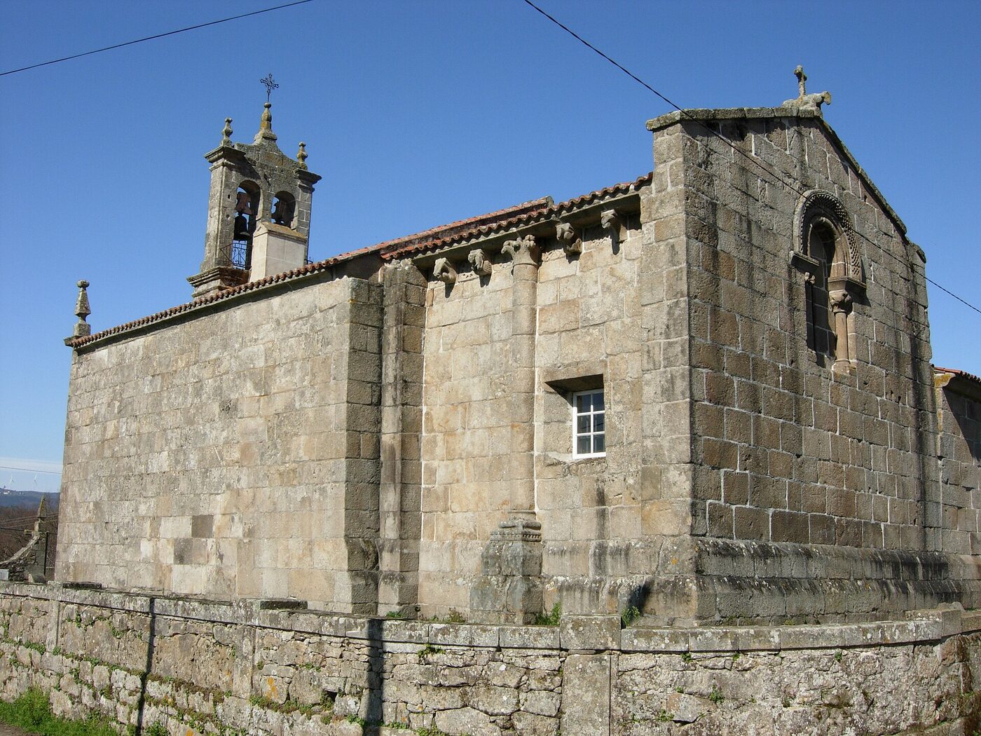 Igrexa de San Martiño de Fiestras en Silleda