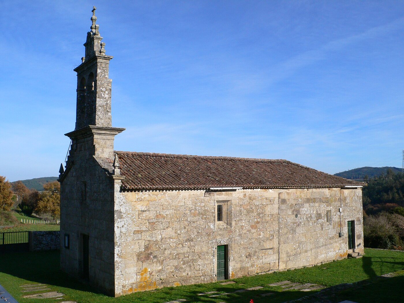 Igrexa de San Cristovo de Martixe en Silleda