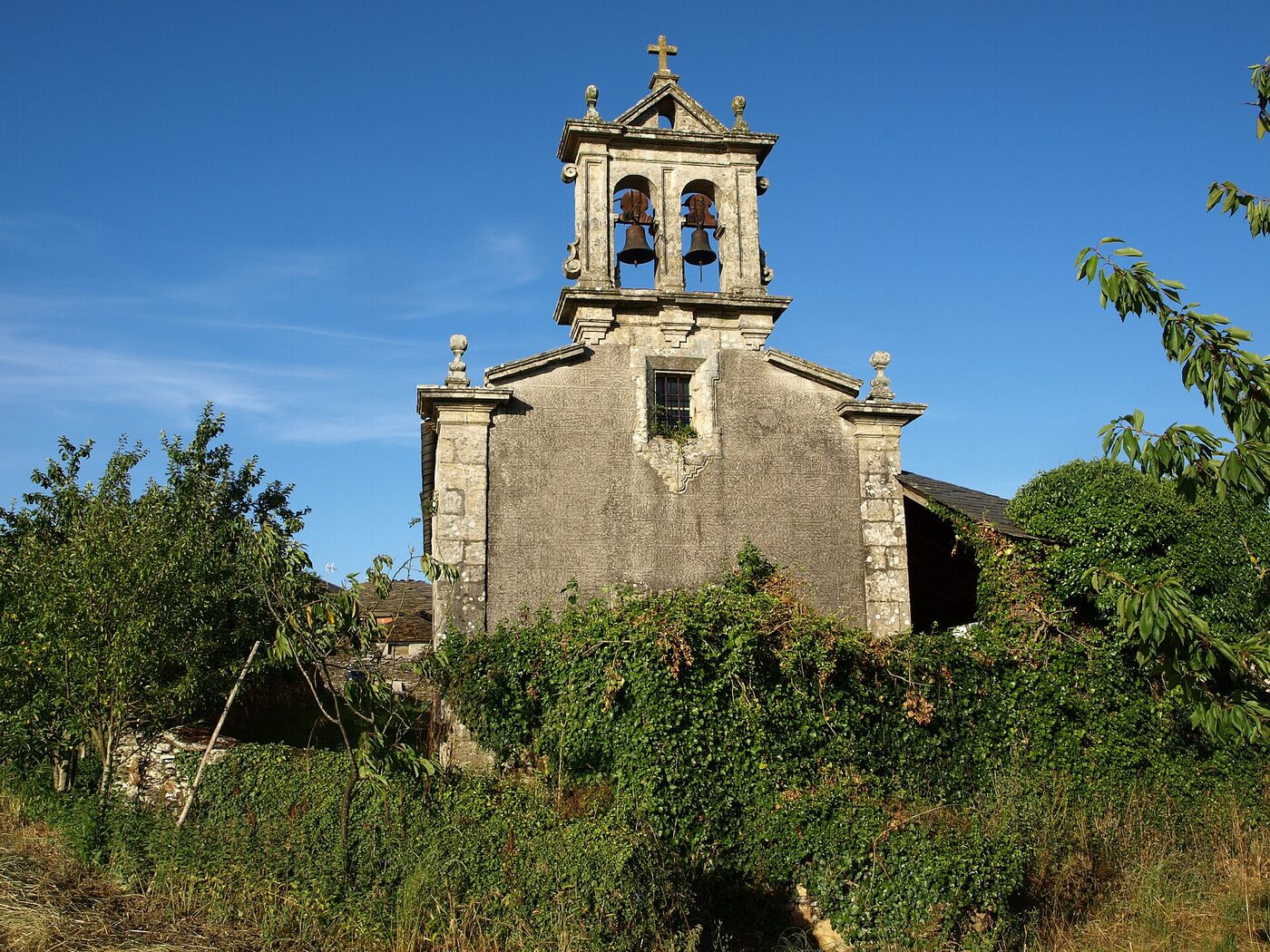 Igrexa de San Pedro de Recelle en Portomarín
