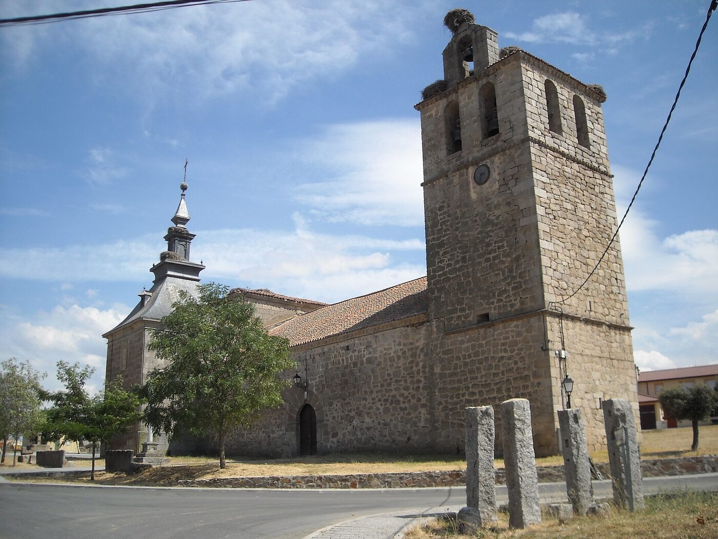 Iglesia de San Sebastián en Navas de San Antonio