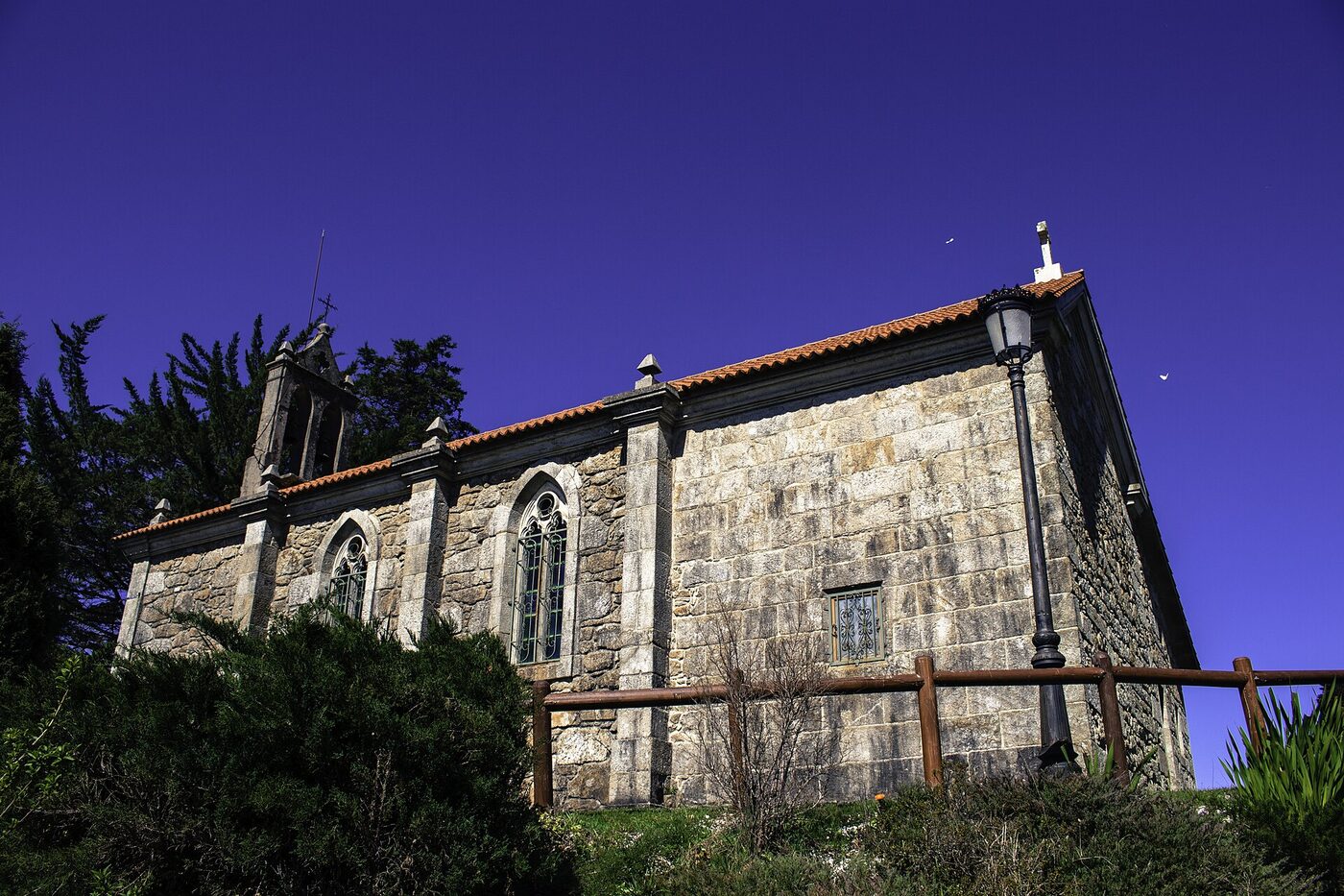 Capela da Virxe da Saúde de Casal de Eirigo en Valga