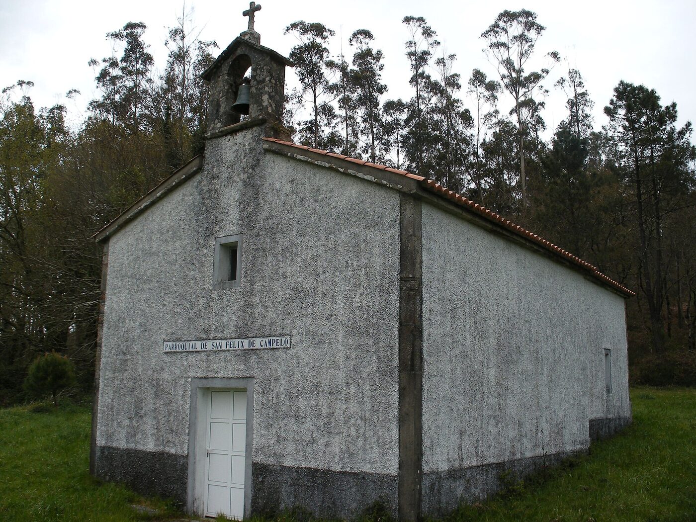 Igrexa de San Fins de Campelo en Negreira