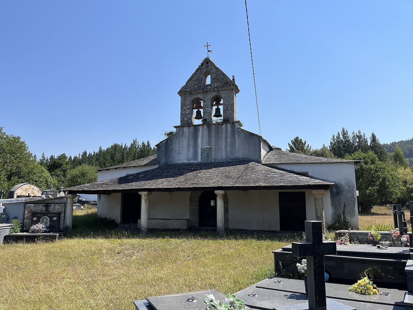Igrexa de Santa María de Saa en A Pobra do Brollón