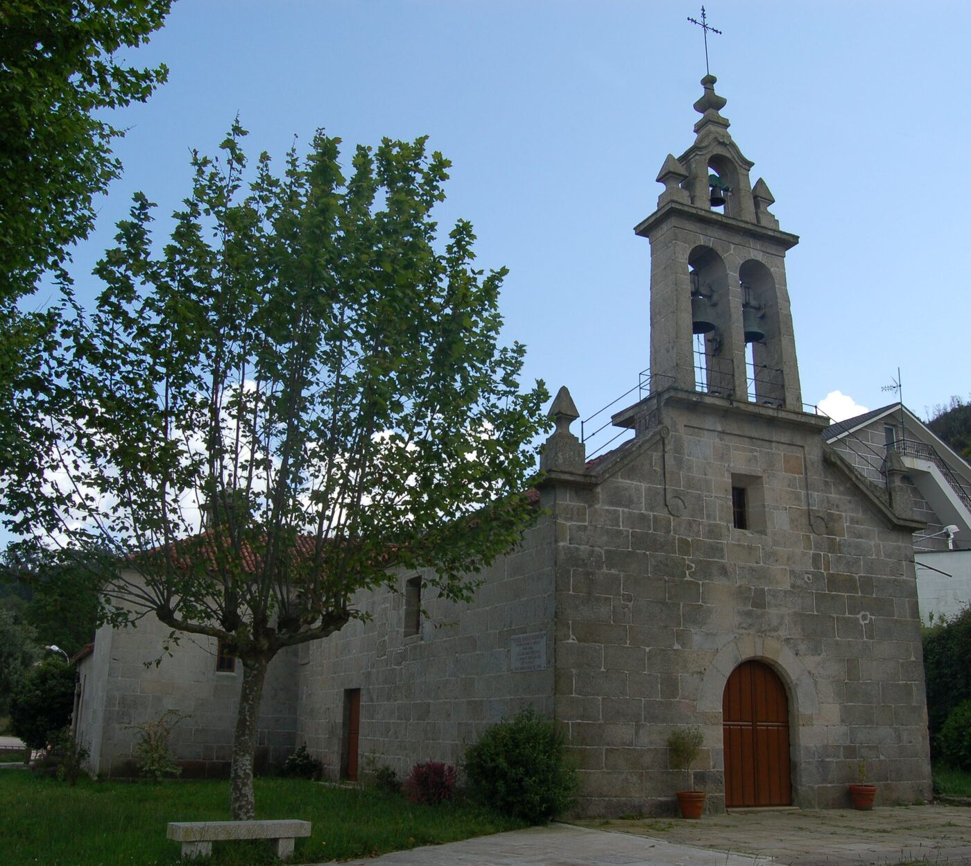Igrexa de Santo Adrán de Cobres en Vilaboa