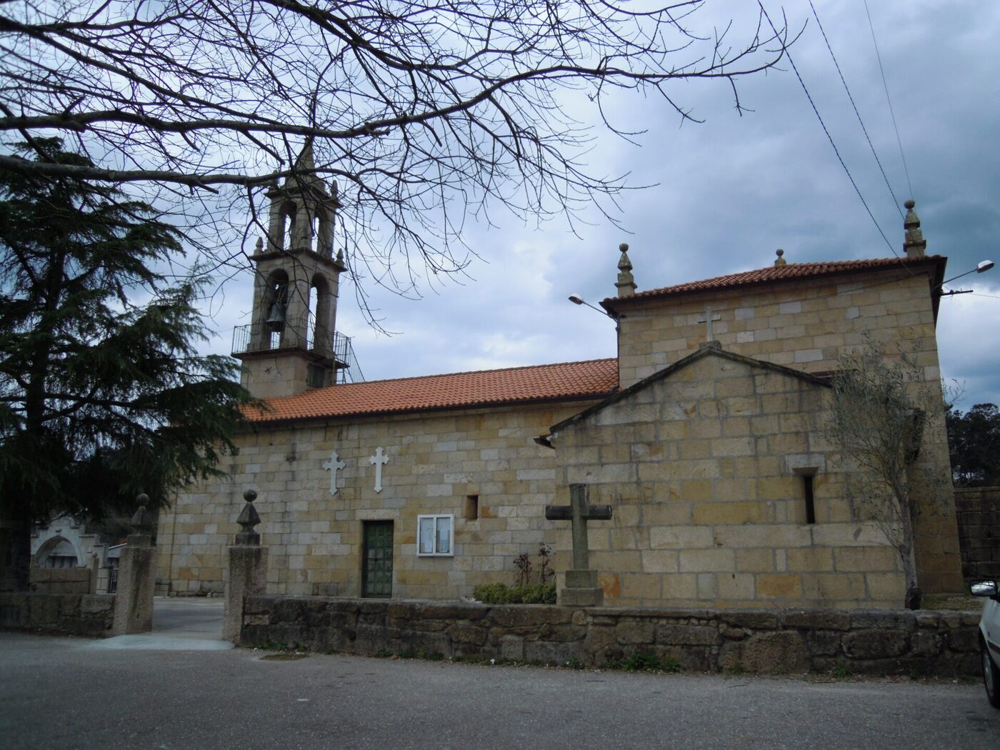 Igrexa de San Martiño de Tameiga en Mos