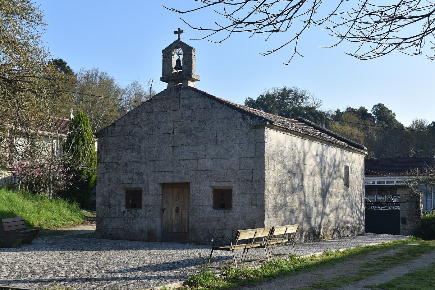 Capela de San Pantaleón do Souto en Boborás