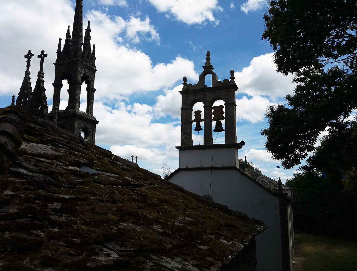 Igrexa de Santa María de Vilapene en Cospeito