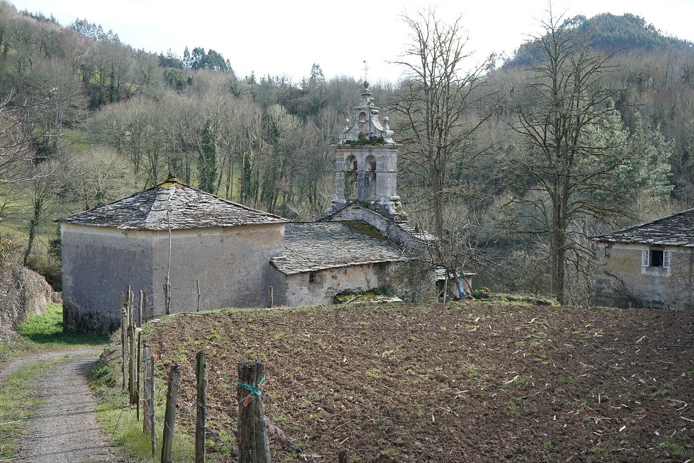 Igrexa de San Martín de Robledo en A Fonsagrada