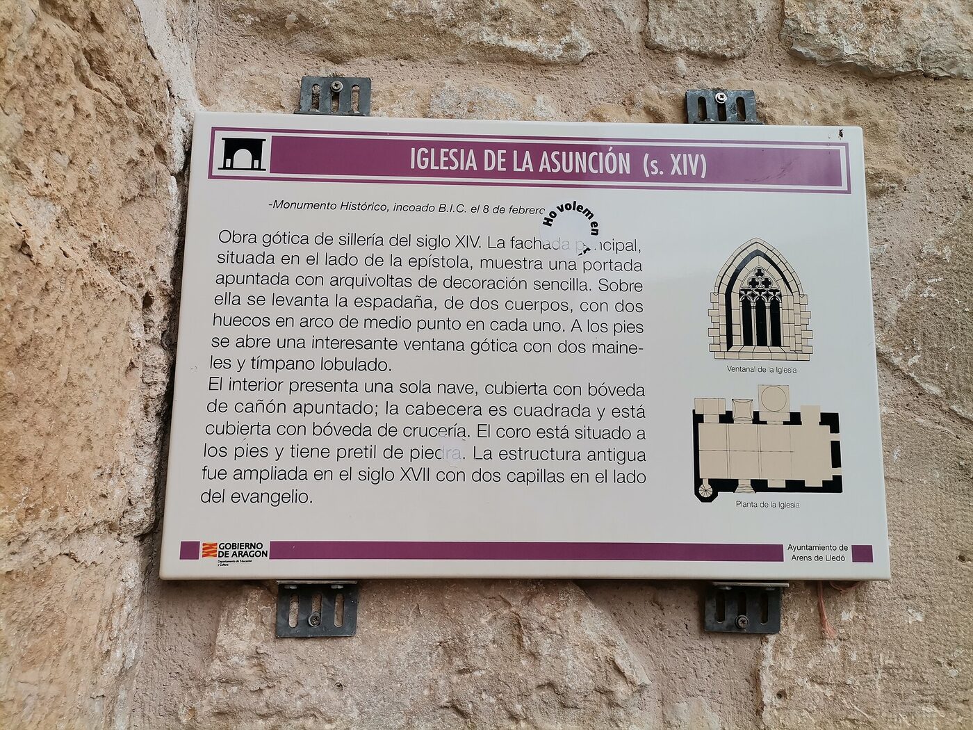 Iglesia de Nuestra Señora de la Asunción en Arens de Lledó