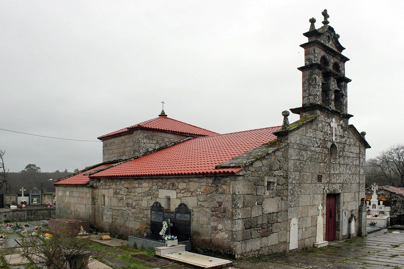Igrexa de Santo Estevo do Castro de Amarante en Antas de Ulla