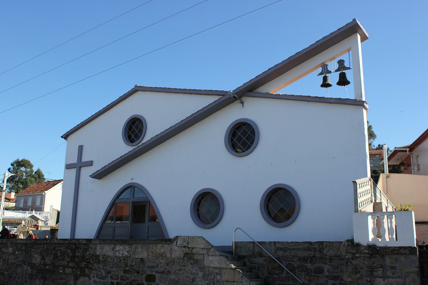 Igrexa de San Xurxo de Mogor en Marín