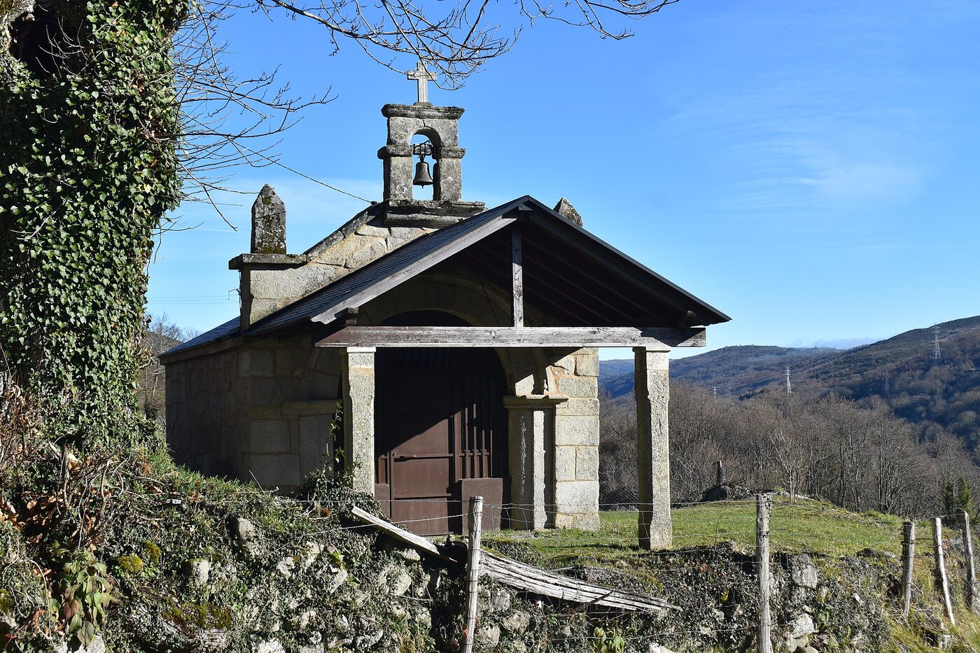 Capela de Santa Bárbara de Soutogrande en Vilariño de Conso
