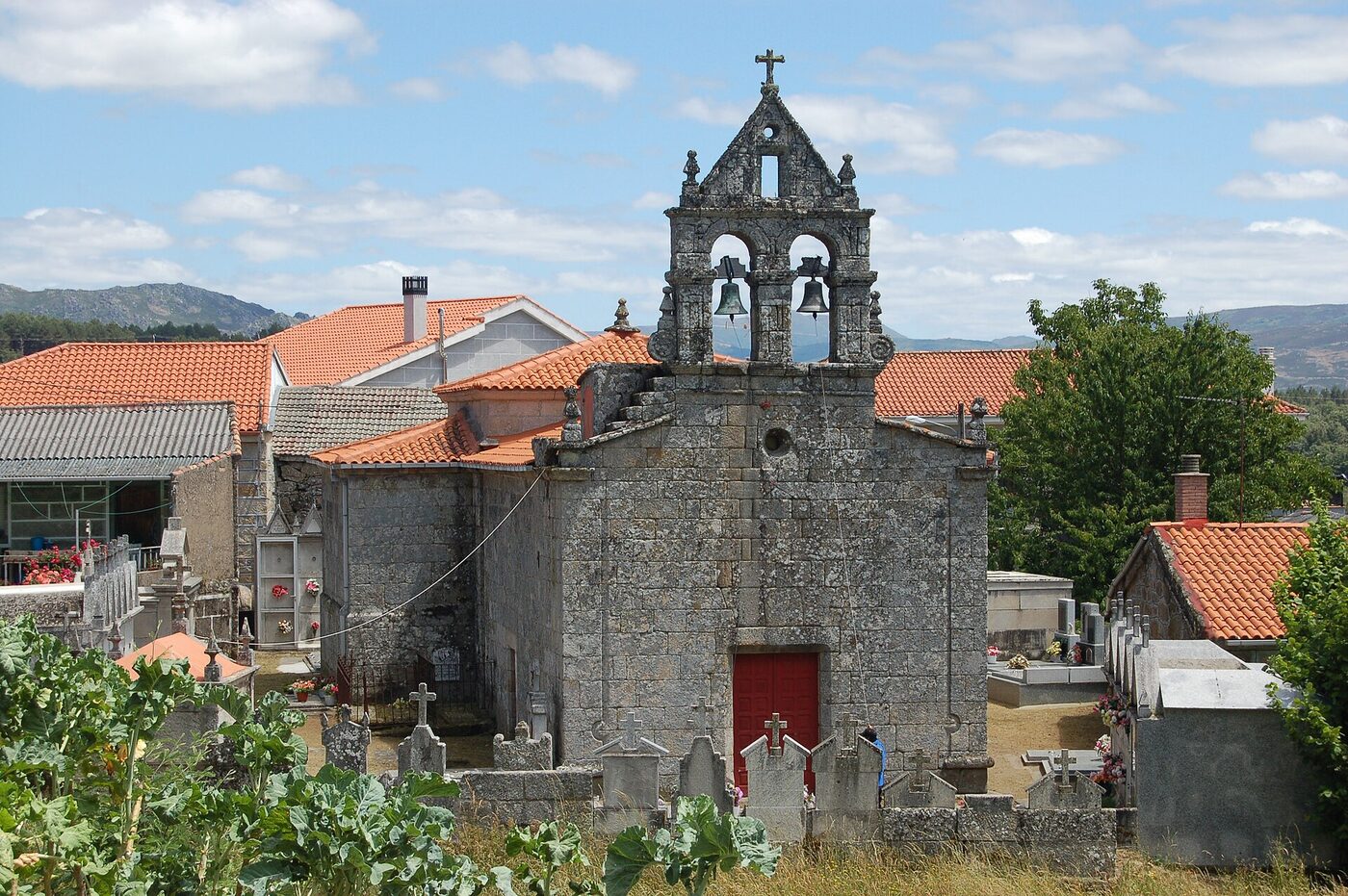 Igrexa de Santa Baia das Maus de Salas en Muíños