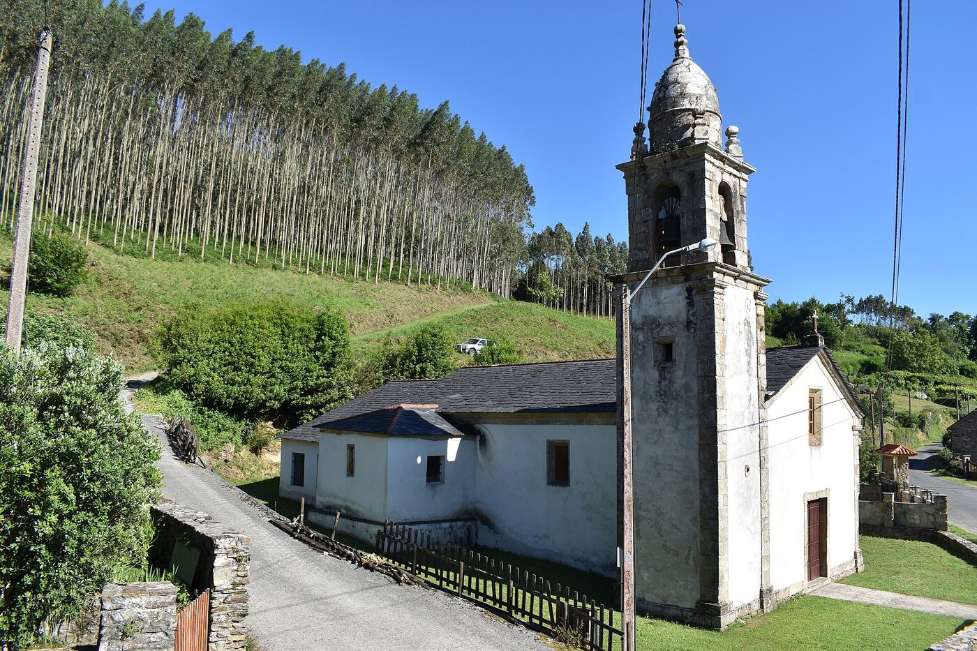 Igrexa de Santa María de Régoa en Cedeira