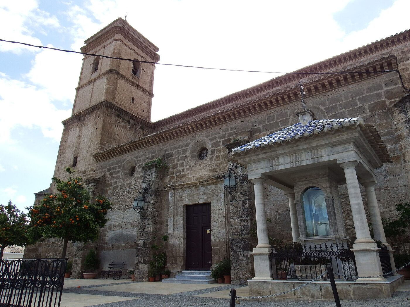Iglesia de San Ginés de la Jara en Purchena